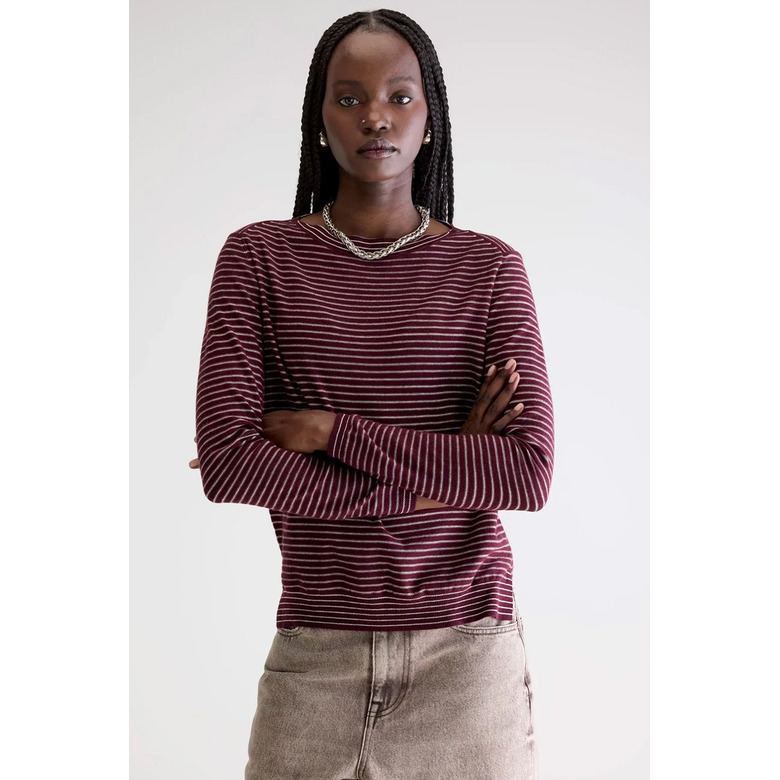 Bellerose trui bordeaux 2