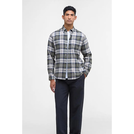Barbour chemise vert