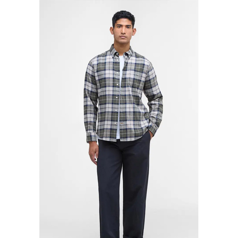 Barbour chemise vert 2