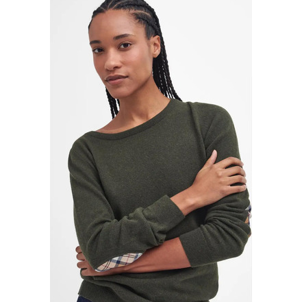 Barbour pull vert