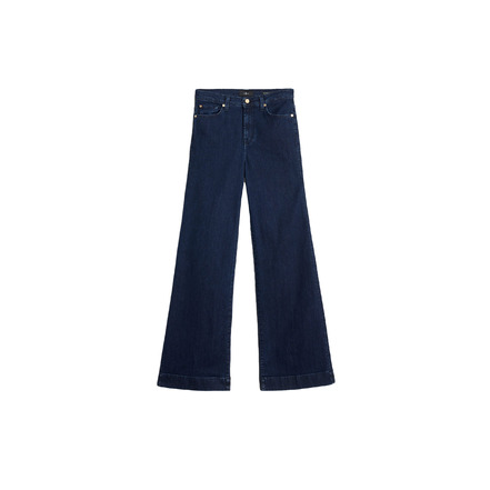 7 For All Mankind jeans bleu