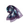 Gigue echarpe violet 1