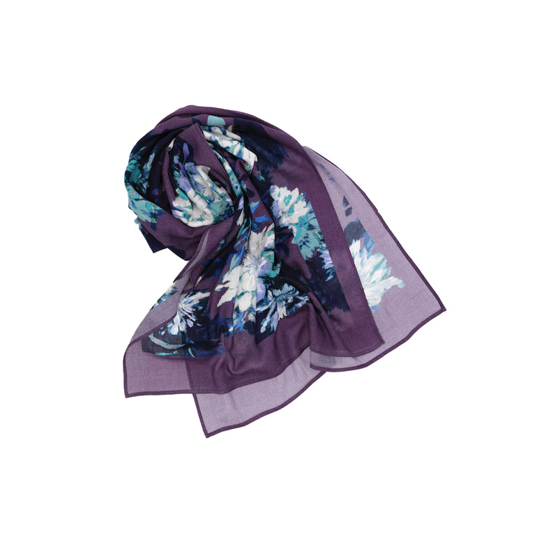 Gigue echarpe violet