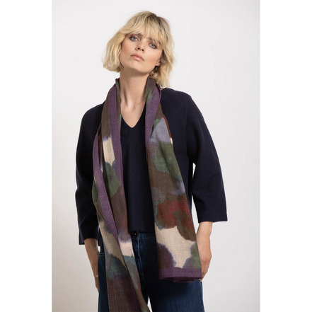 Gigue echarpe violet