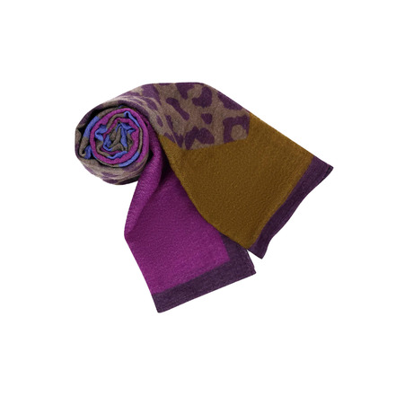 Gigue echarpe violet