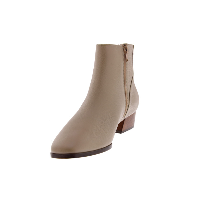 Thiron enkellaarsjes taupe 3