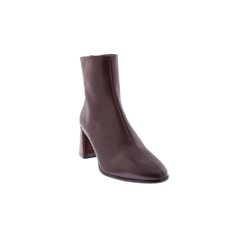 Mii enkellaarsjes bordeaux 2