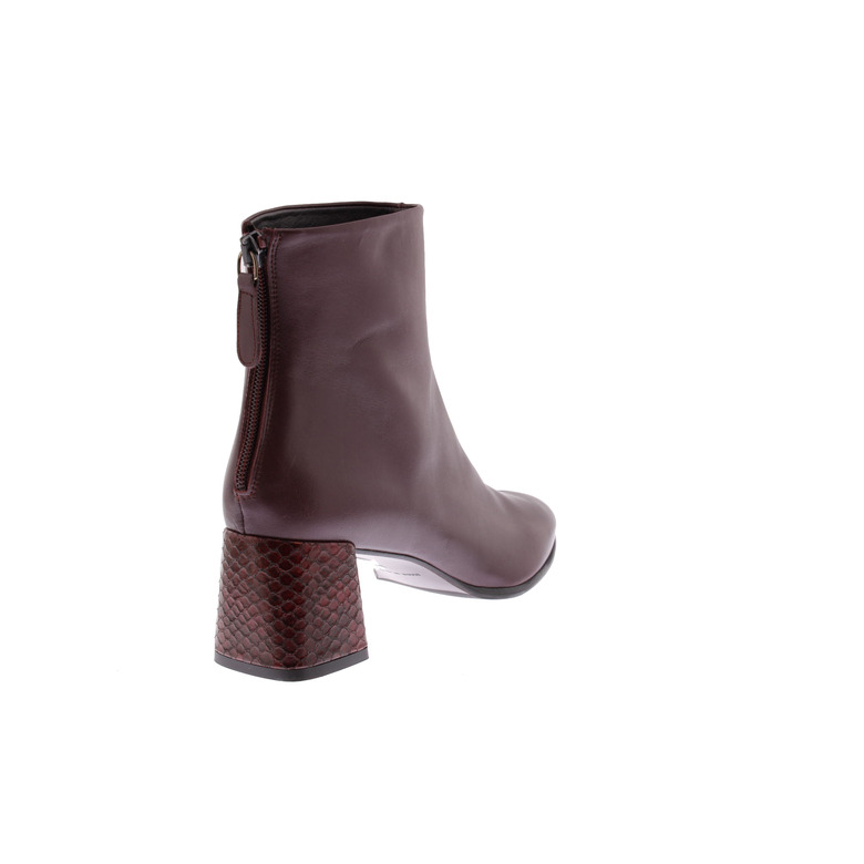 Mii enkellaarsjes bordeaux 4