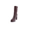 Mii enkellaarsjes bordeaux 3