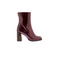 Mii enkellaarsjes bordeaux