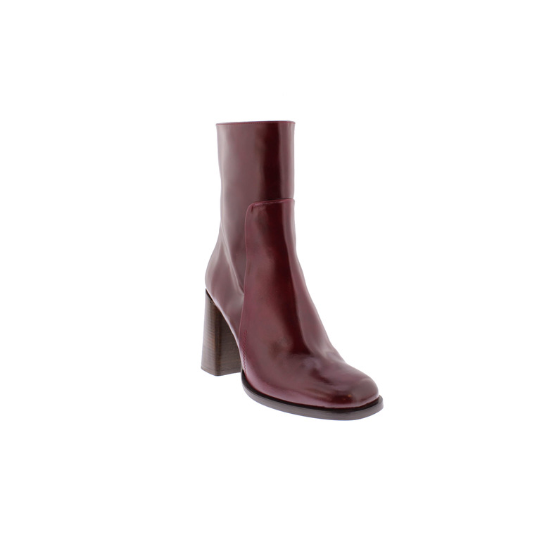 Mii enkellaarsjes bordeaux 2