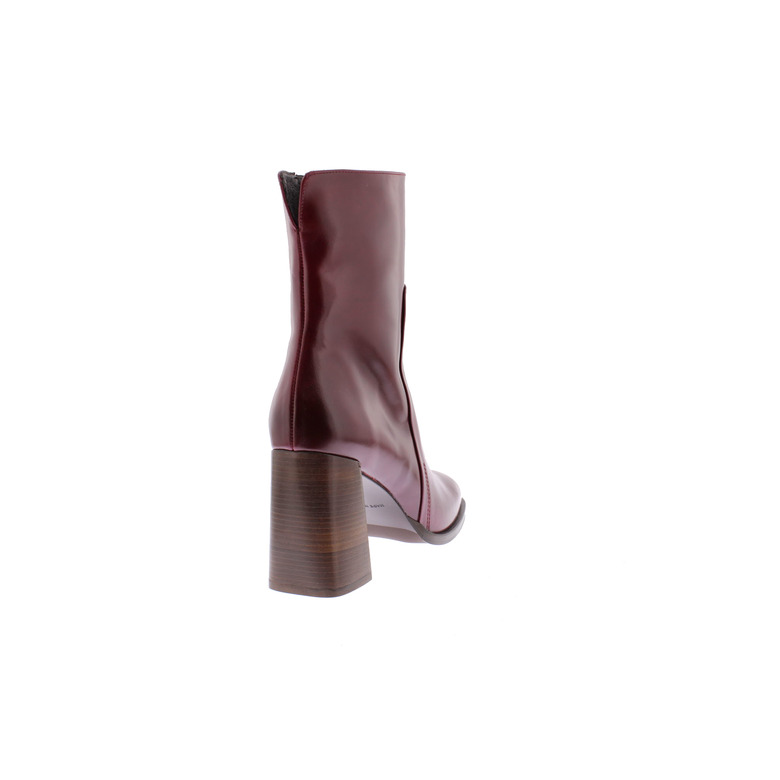 Mii enkellaarsjes bordeaux 4