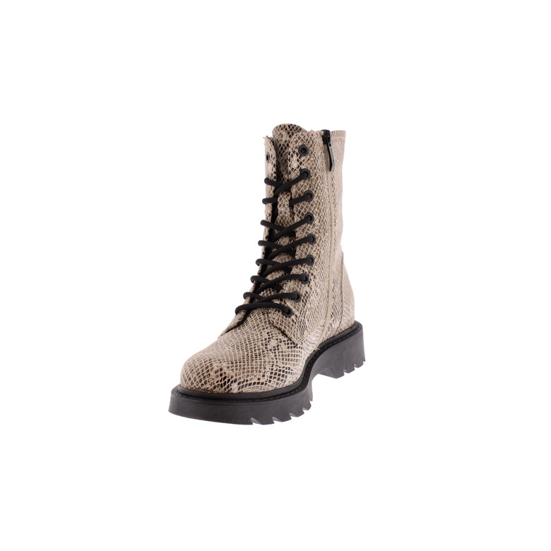 Tamaris enkellaarsjes beige 3