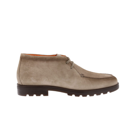 Santoni schnürschuhe taupe