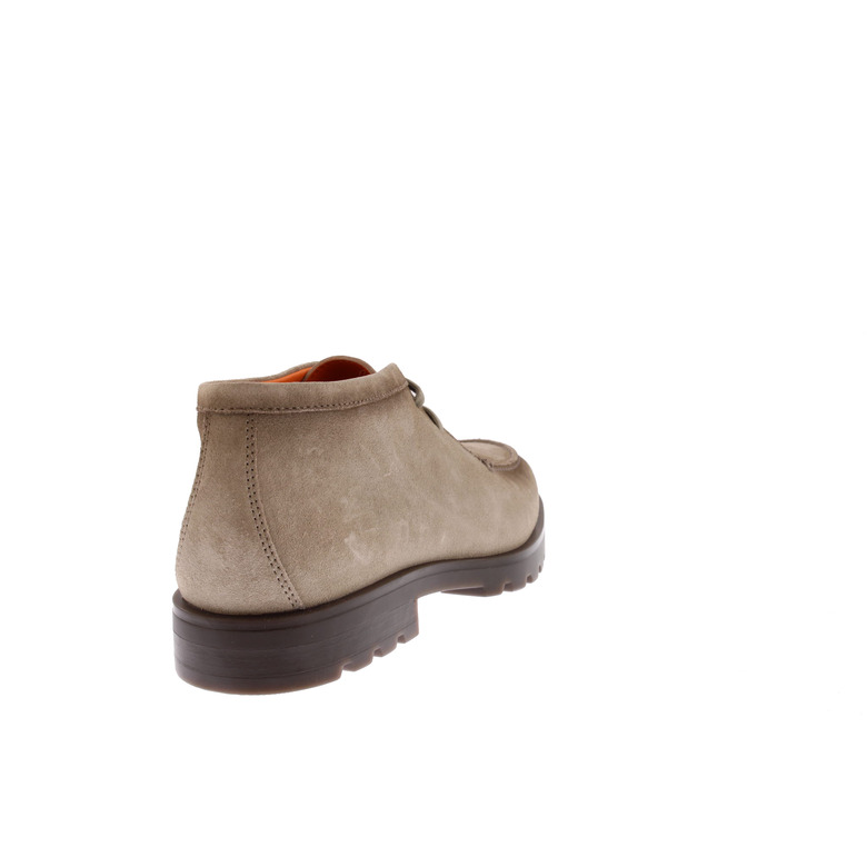 Santoni schnürschuhe taupe 4