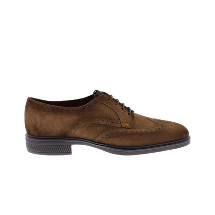 Santoni schnürschuhe braun