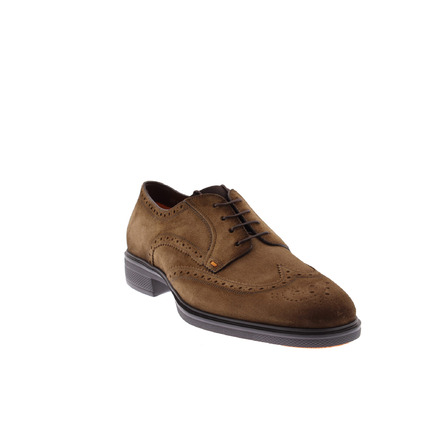 Santoni schnürschuhe braun