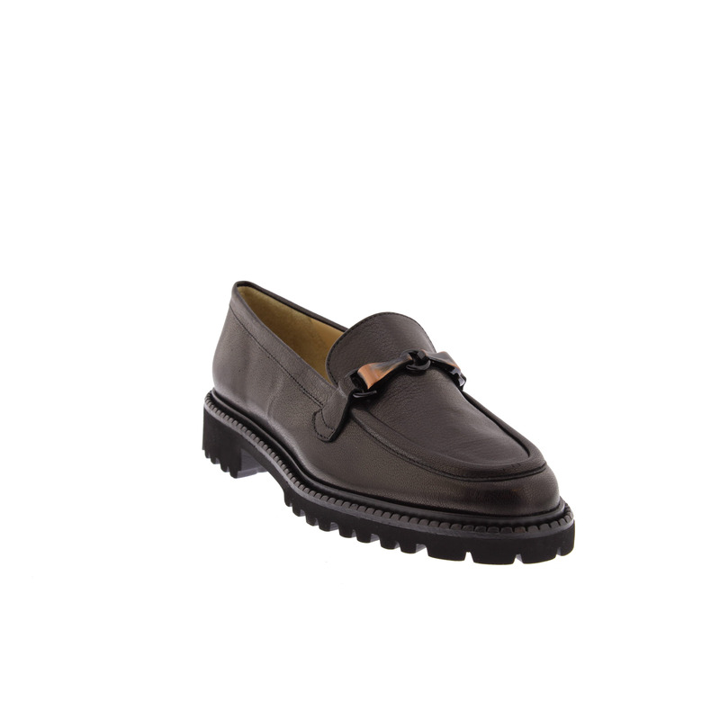 Brunate mokassins & halbschuhe schwarz 2
