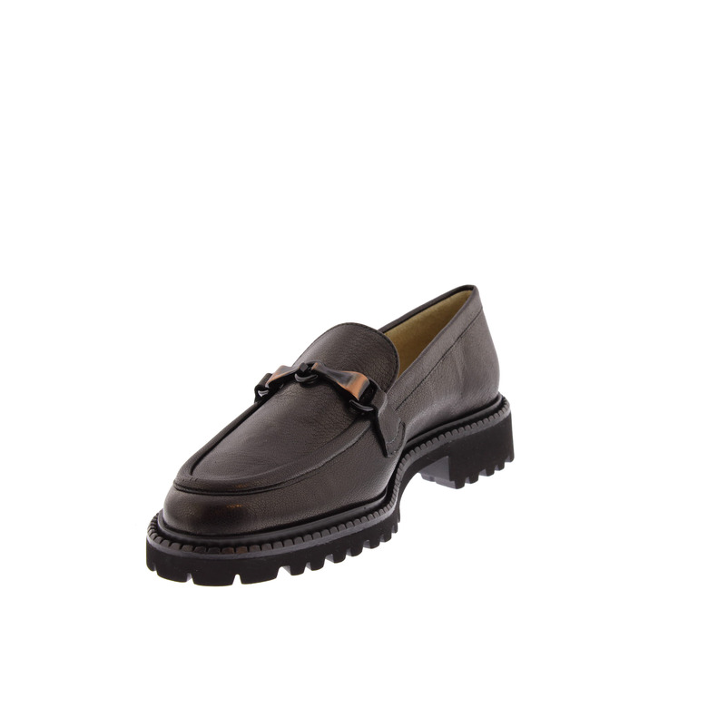 Brunate mokassins & halbschuhe schwarz 3