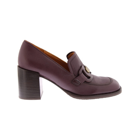 Chie Mihara mocassins et loafers bordeaux