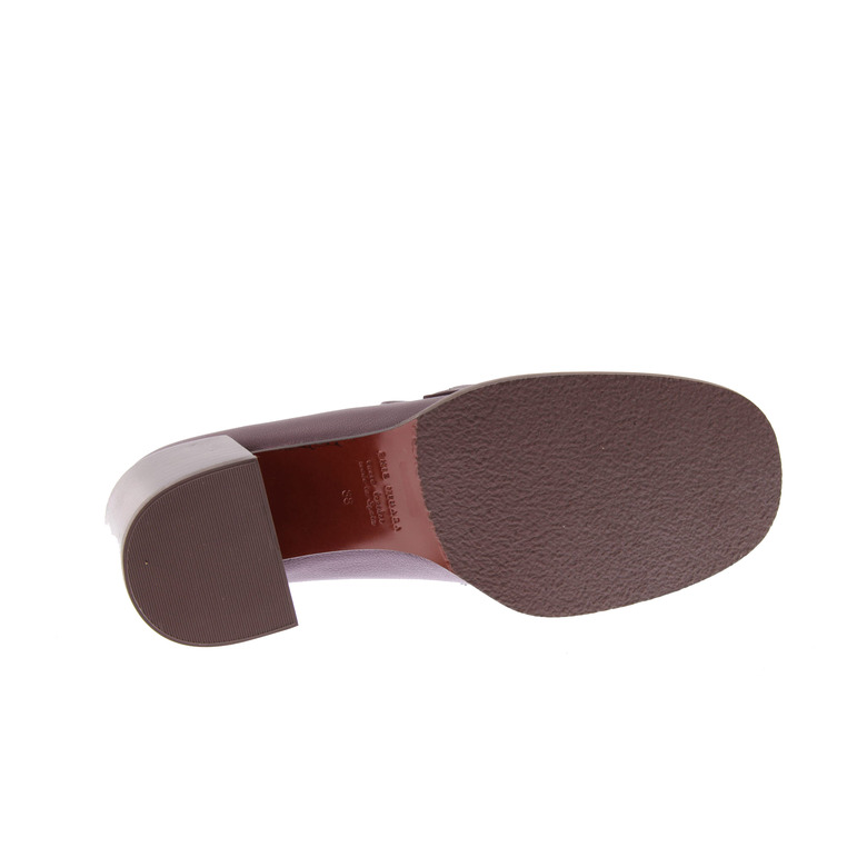 Chie Mihara mocassins et loafers bordeaux 5