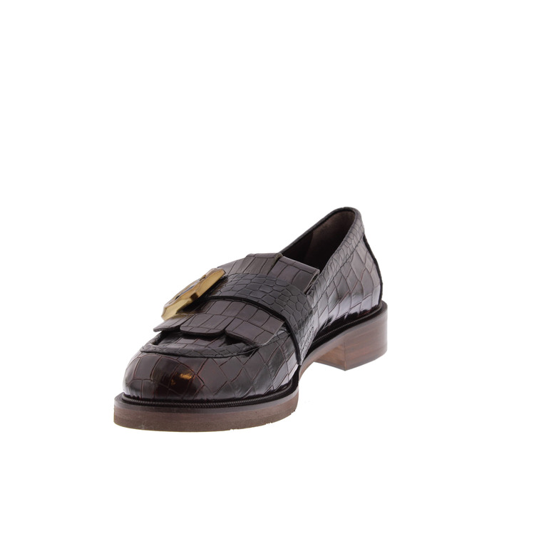 Pertini mocassins et loafers bordeaux 3