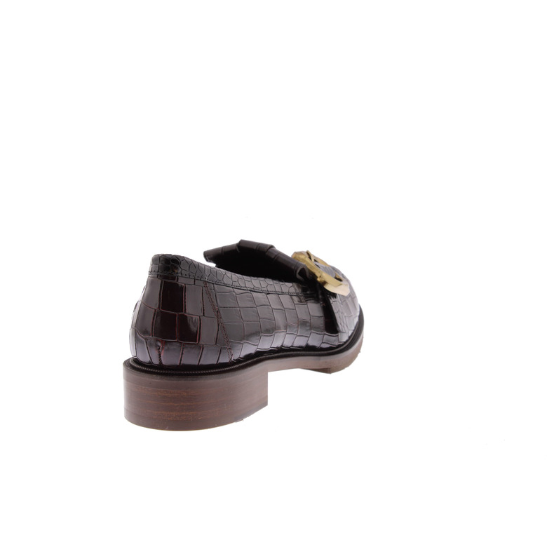 Pertini mocassins et loafers bordeaux 4