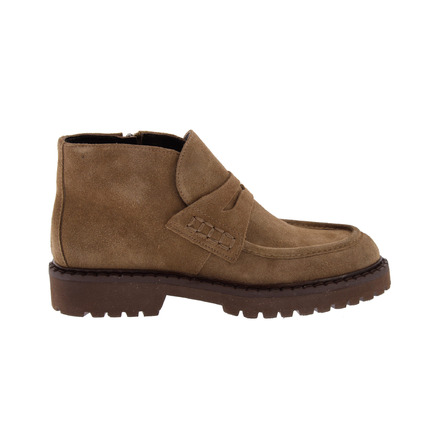 Laura Bellariva chaussures hautes taupe