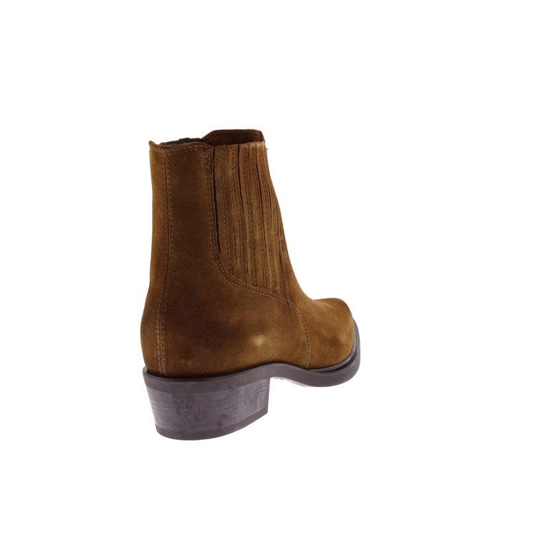 Mjus enkellaarsjes cognac 4