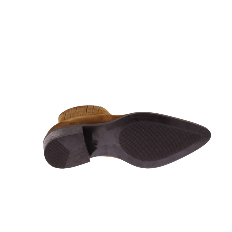 Mjus enkellaarsjes cognac 5