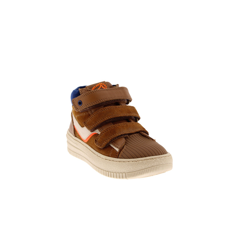 Stones And Bones chaussures hautes cognac 2