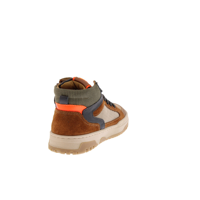 Stones And Bones chaussures hautes cognac 4
