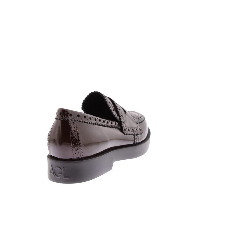 Agl mokassins & halbschuhe braun 4
