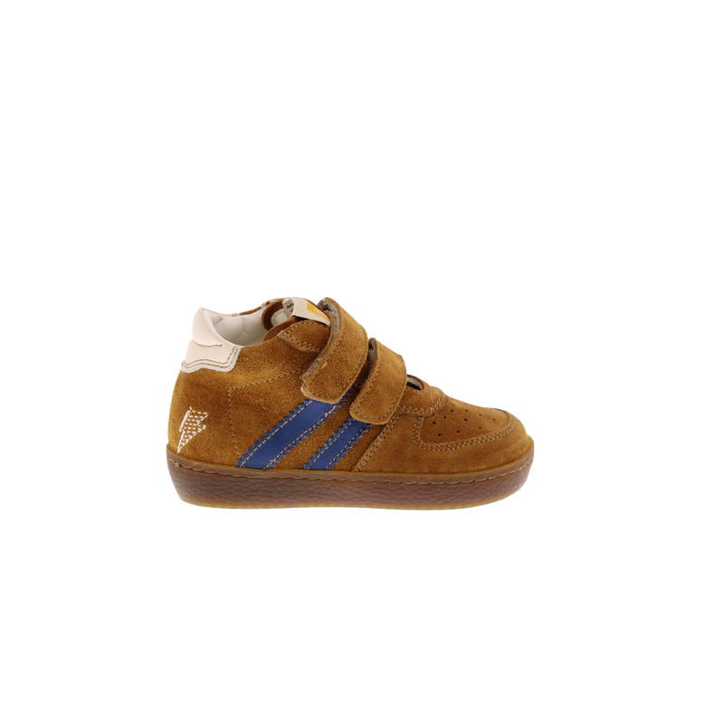 Ocra high shoes cognac 1