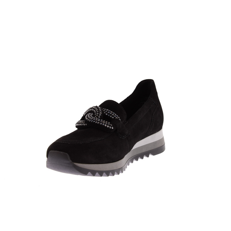 Gabor mocassins et loafers noir 3