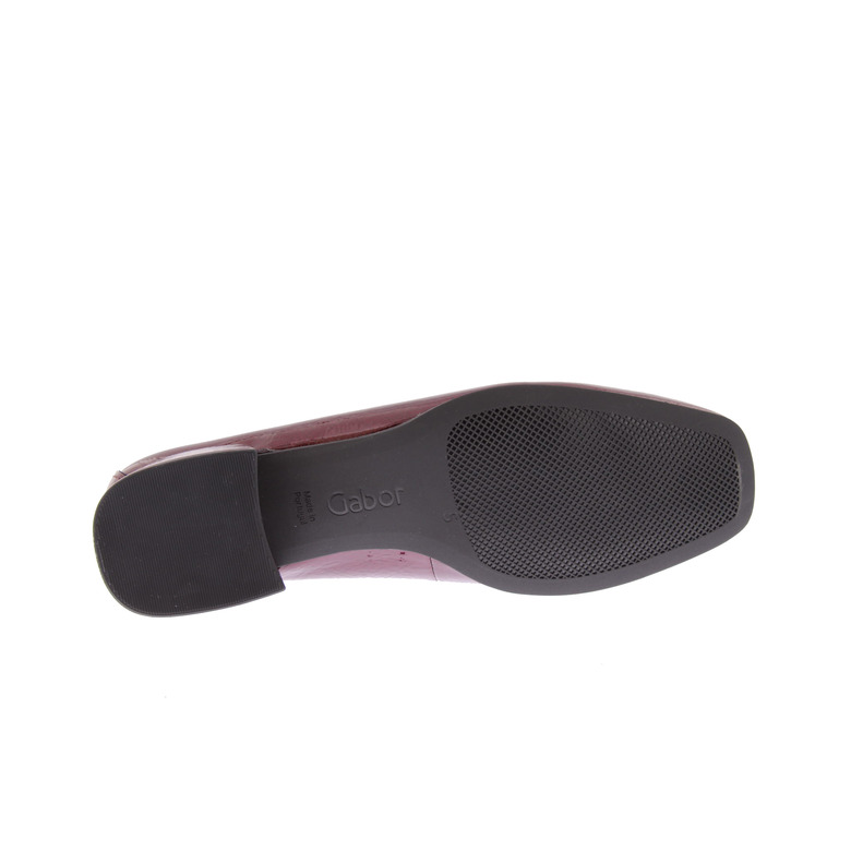 Gabor moccasins & loafers bordeaux 5