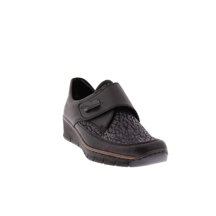 Rieker klettverschluss-schuhe schwarz