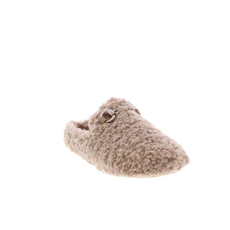 Macarena pantoufles taupe 2