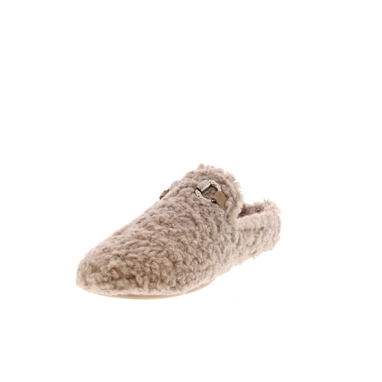 Macarena pantoufles taupe 3