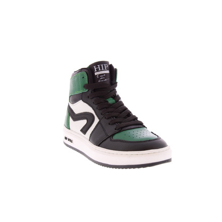 Hip high shoes green