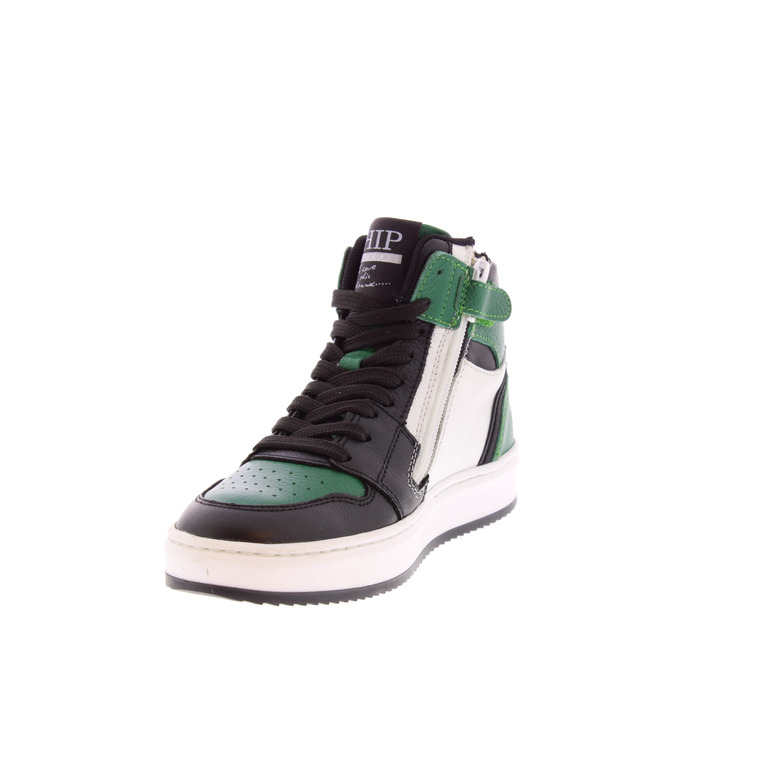 Hip high shoes green 3