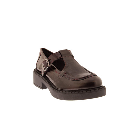 Kmb mokassins & halbschuhe bordeaux
