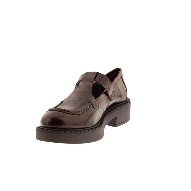 Kmb moccasins & loafers bordeaux 3