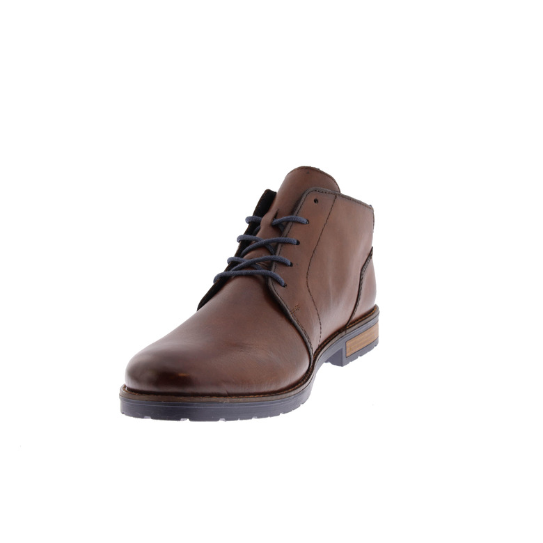 Rieker high shoes cognac 3