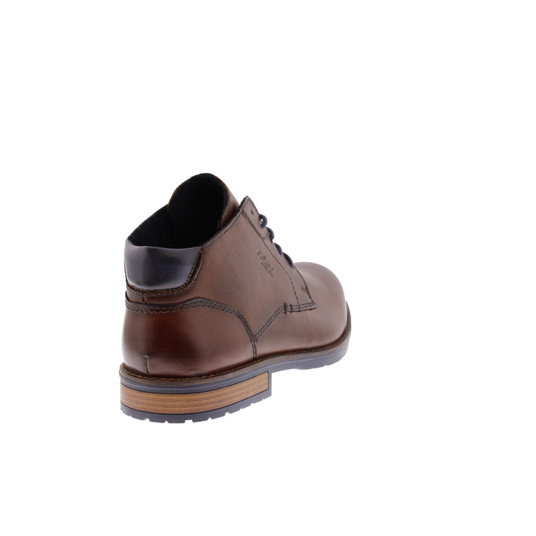 Rieker high shoes cognac 4