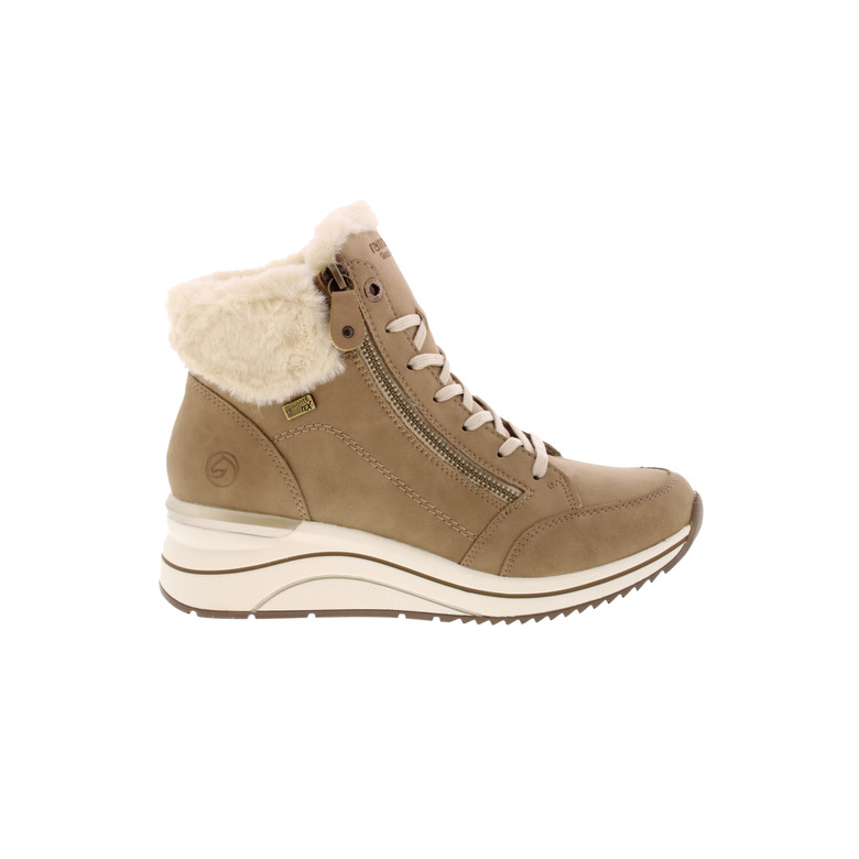 Remonte hohe schuhe beige
