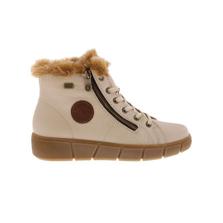 Remonte hohe schuhe beige