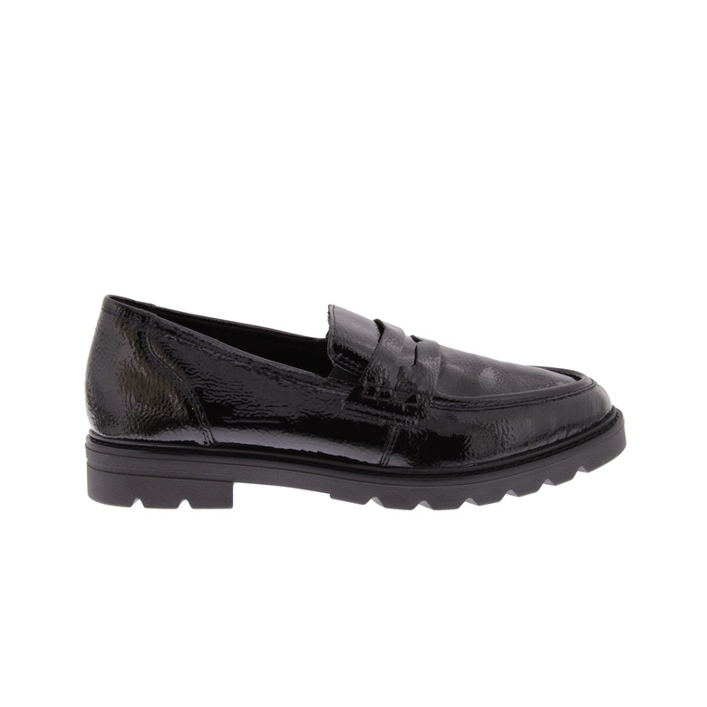Remonte mocassins & loafers zwart 1