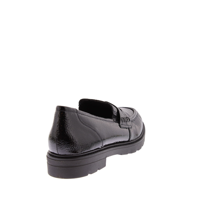 Remonte mocassins & loafers zwart 4