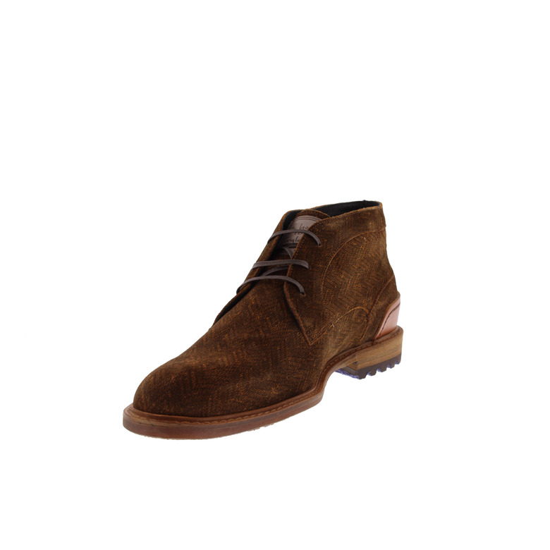 Floris Van Bommel veterschoenen cognac 3